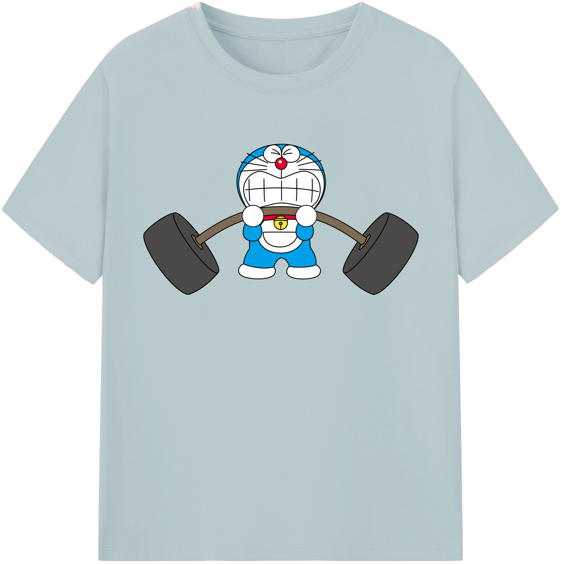（画像用） ドラえもん Doraemon 綿100％半袖Tシャツ（フロントプリント）